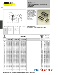 Datasheet 110-93-610-41-001 manufacturer Precid-Dip